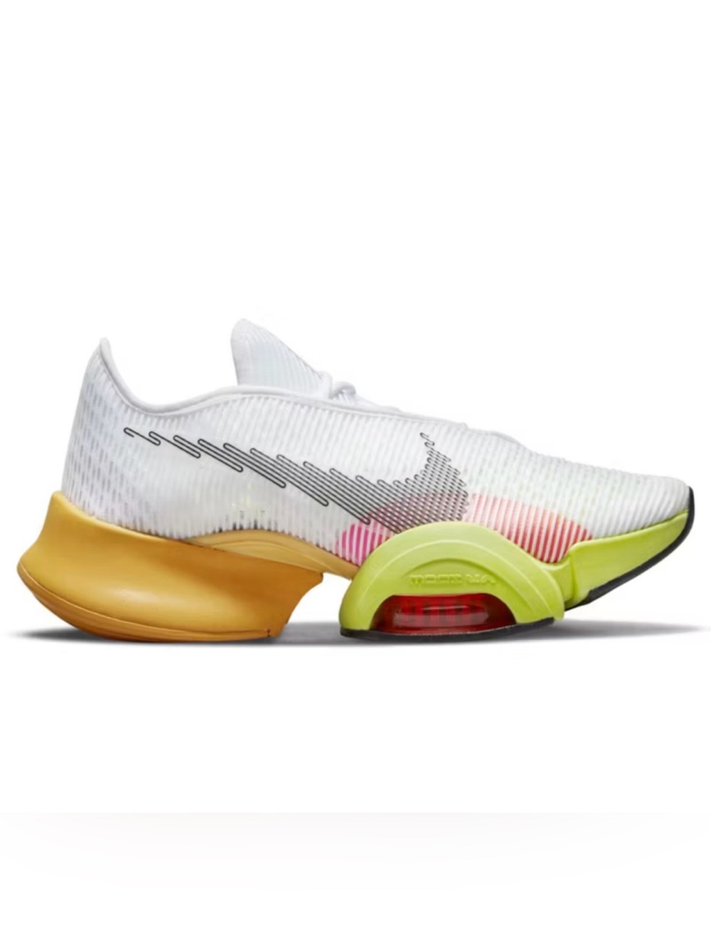 Nike Women’s White Sneaker with Multicolor Accents